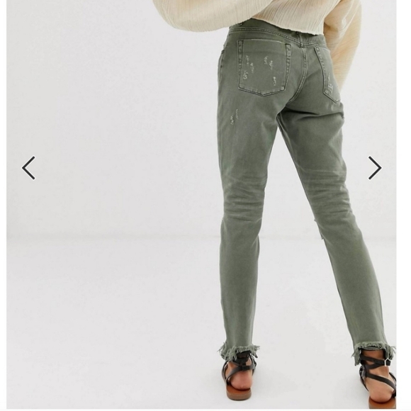 One Teaspoon High Waist Freebird Skinny Jeans - Picture 2 of 13